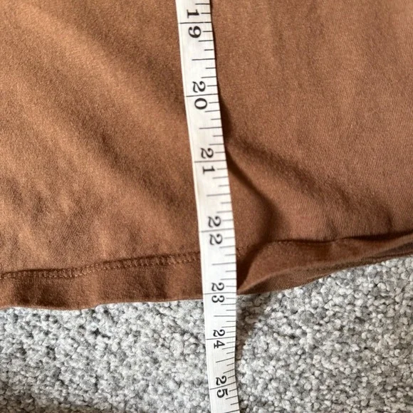 The North Face A5 Series Brown Paisley Logo y2k T-Shirt Womens Large L/G - Picture 8 of 8